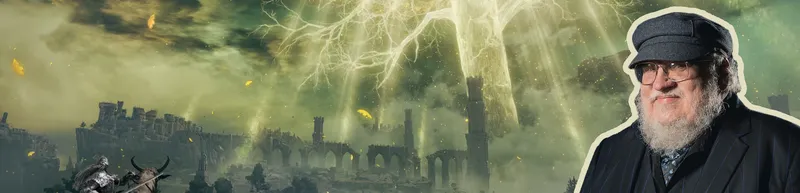 Banner image for George R. R. Martin seemingly teases Elden Ring adaptation