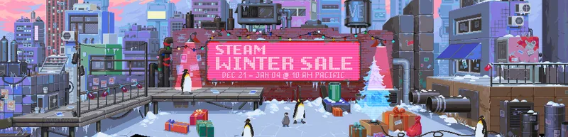 Banner image for Steam Winter Sale and 2023 Steam Awards